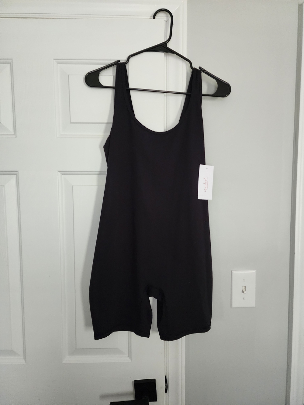 Isabel Maternity by Ingrid & Isabel Black Sleeveless Maternity Bodysuit